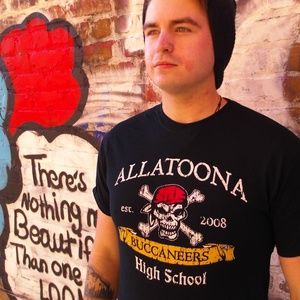 ALLATOONA HIGH SCHOOL Black Size M T-Shirt